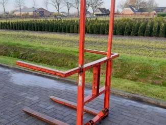 hefmast Palletdrager met zijkokers