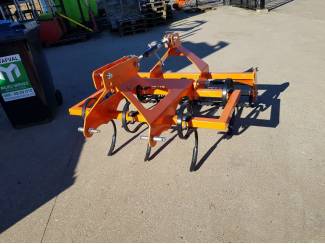 mechanische onkruidbestrijding Triltandcultivator met verkruimelrol 1.2 mtr