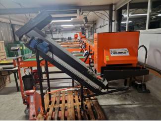 sorteermachines en toebehoren Transportband met opvangbak 380V