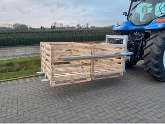 heftrucks stapelaars palletwagens dubbele palletdrager met klemkokers (nieuw)