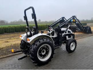 smalspoortractoren Tractor + Frontlader