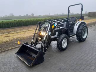 smalspoortractoren Tractor + Frontlader