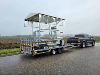 hoogwerkers en plukkoppers Elektrische hoogwerker frutec snoei hoogwerker